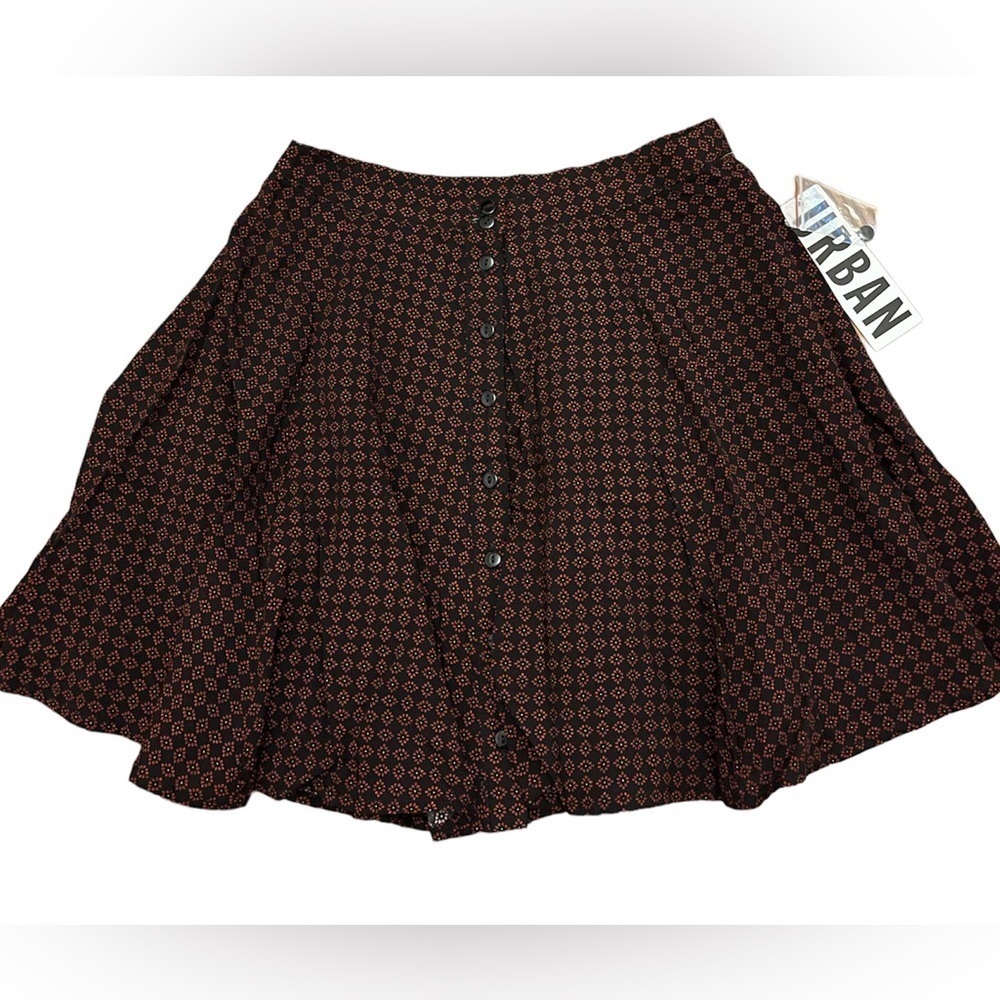 𝅺urban Outfitters Button Front Skirt.
